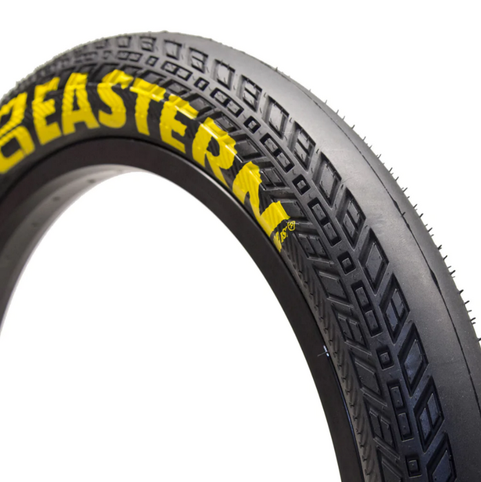 Squealer 20" BMX Tire - Black-Yellow