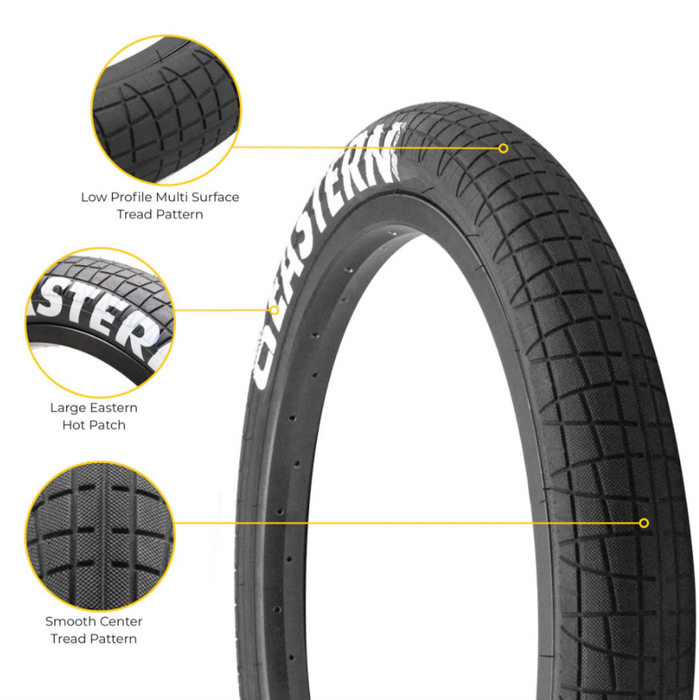 Throttle Tire Repair Kit - Black/White - 1 Pack