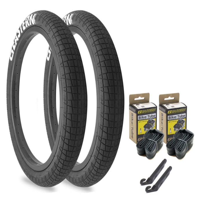 Throttle Tire and Tube Repair Kit - Black/White - 2 Pack