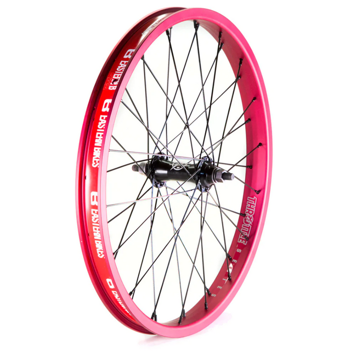 Throttle 20" BMX Wheel - Front - Matte Red Ano