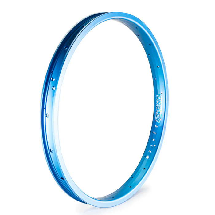 Throttle 20" BMX Rim - Matte Blue Ano