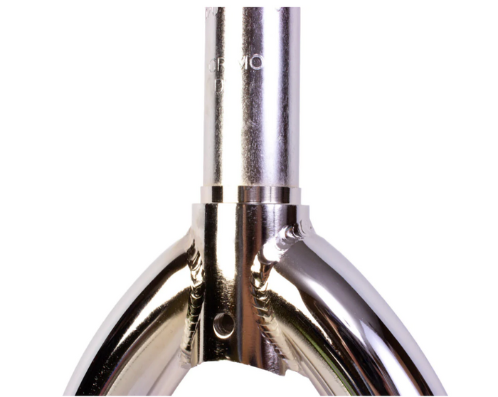 Atom 3/8" BMX Fork - Chrome
