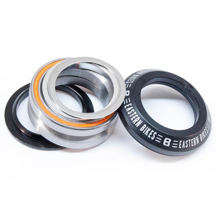 45/45 Campagnolo Style BMX Headset - 1.1/8" - Matte Black Ano