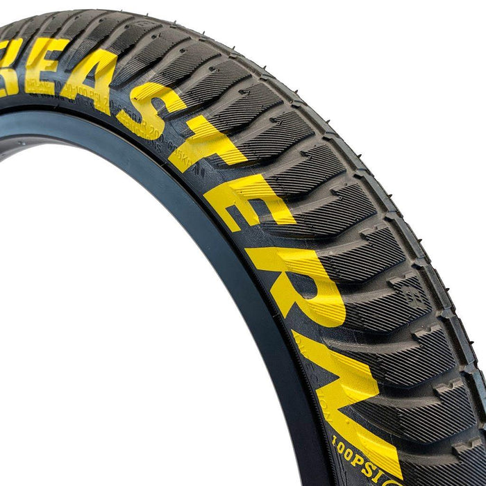 CURB MONKEY 100PSI 20" X 2.4" IN BLACK - YELLOW LOGO
