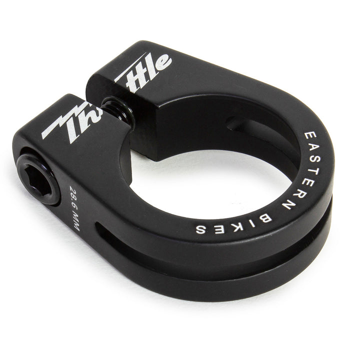 Throttle BMX Seatpost Clamp - Matte Black Ano