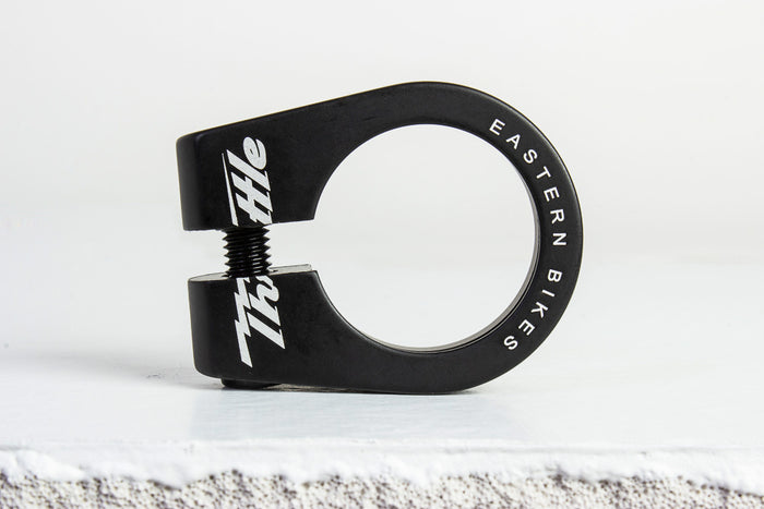Throttle BMX Seatpost Clamp - Matte Black Ano