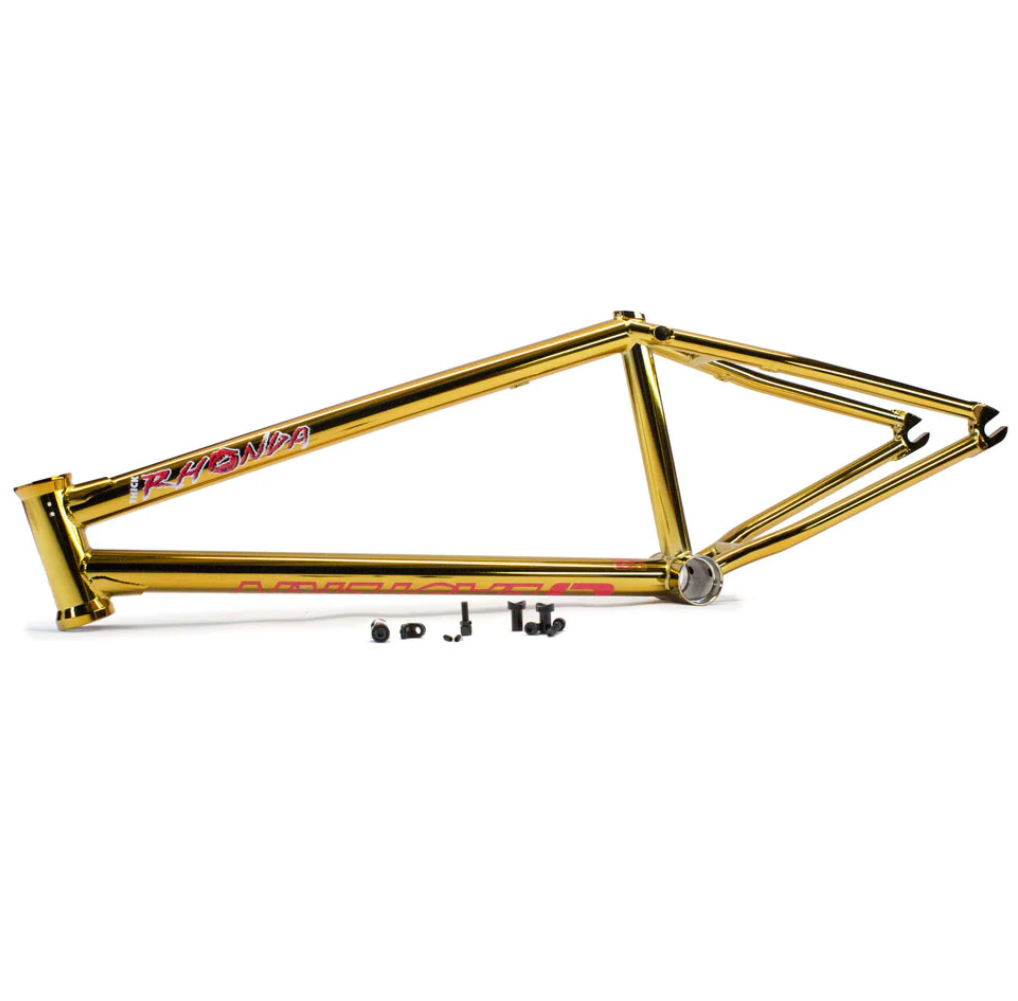 Thick Rhonda BMX Frame Coolant Gold EasternBikesUK