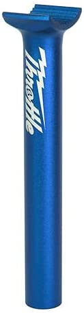 Throttle Pivotal BMX Seatpost - 200mm - Matte Blue Ano