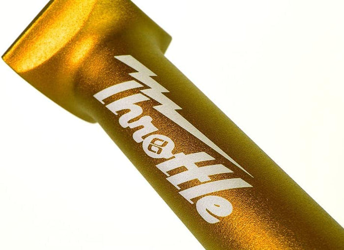 Throttle Pivotal BMX Seatpost - 200mm - Matte Gold Ano
