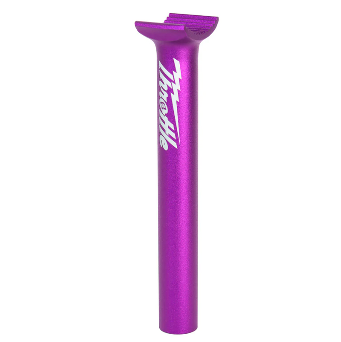 Throttle Pivotal BMX Seatpost - 200mm - Purple Ano